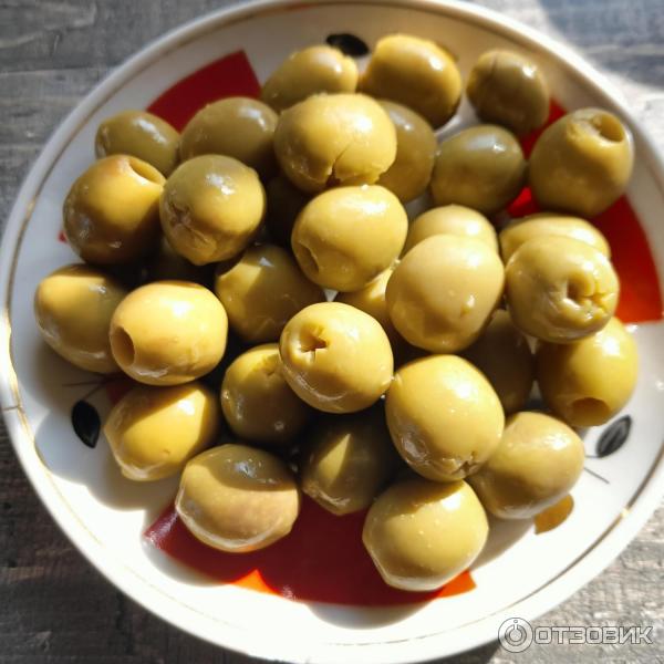 Отзыв о Оливки с лимоном Santa Olivella | Недорогие, вполне нормальные ...