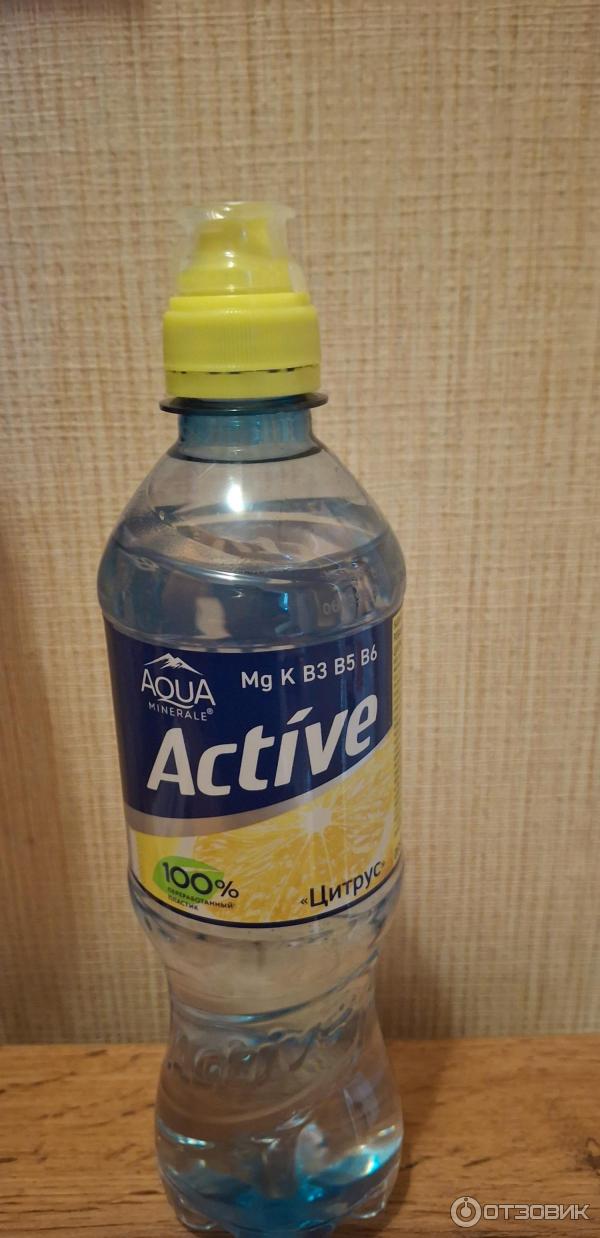 Отзыв о Вода Aqua Minerale Active "Цитрус" | Люблю эту воду