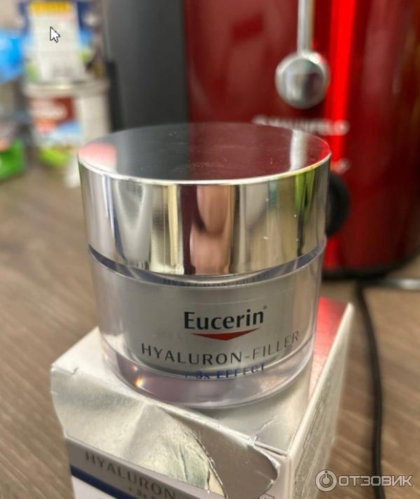 Ночной антивозрастной крем для ухода за кожей Eucerin Hyaluron-Filler фото