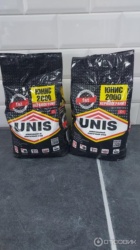 Плиточный клей Unis Юнис 2000 фото