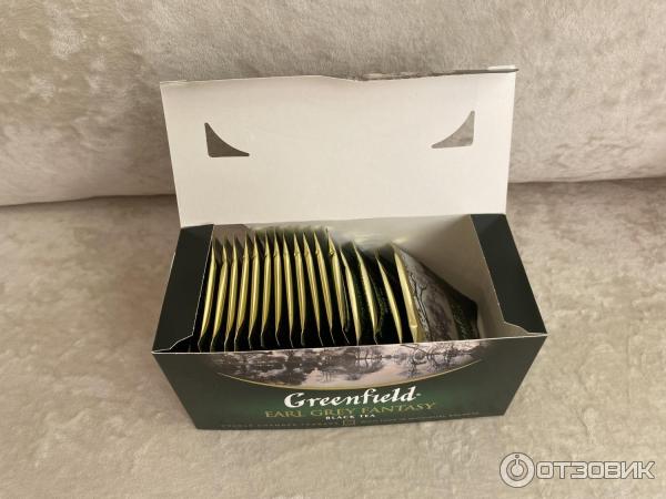 Черный чай Greenfield Earl Grey Fantasy фото