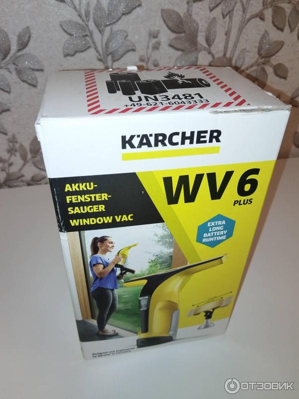 Стеклоочиститель электрический Karcher WV 6 Plus фото