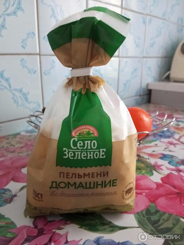 Отзыв о Пельмени Село Зеленое "Домашние" | Вкусные пельмени