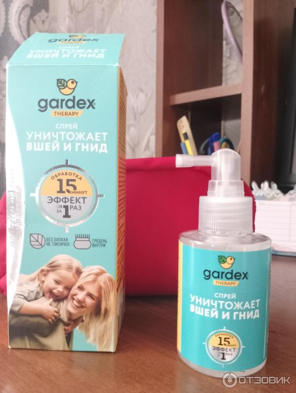 Спрей от вшей и гнид Gardex Therapy фото