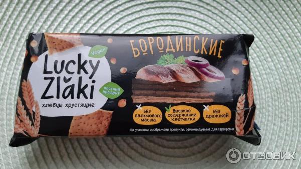 Хлебцы зерновые Lucky Zlaki Бородинские