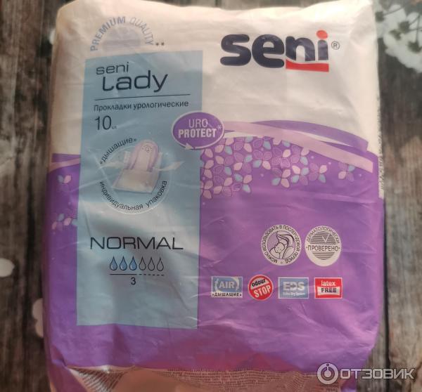 Урологические прокладки для женщин Seni Lady фото