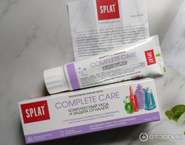 Отзыв о Зубная паста SPLAT Complete Care "Комплексный уход и защита от ...