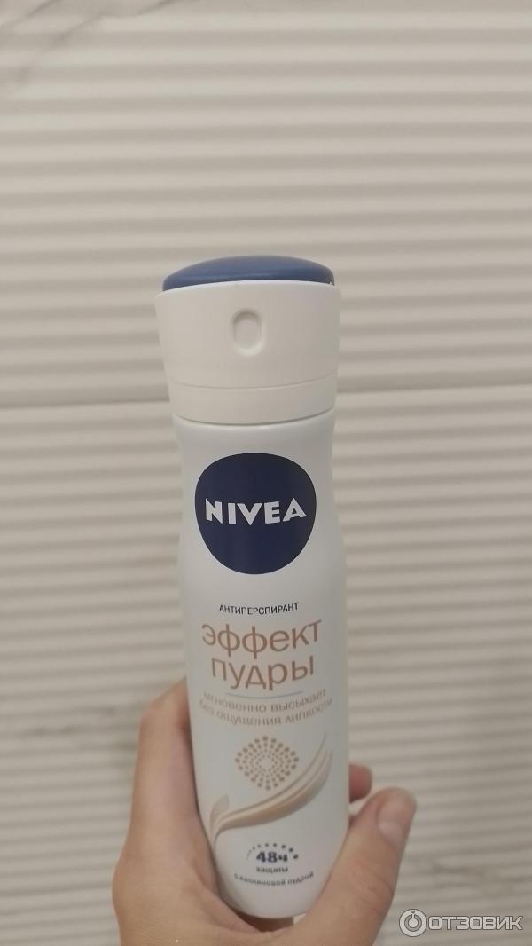 Дезодорант-антиперспирант Nivea Эффект пудры спрей фото