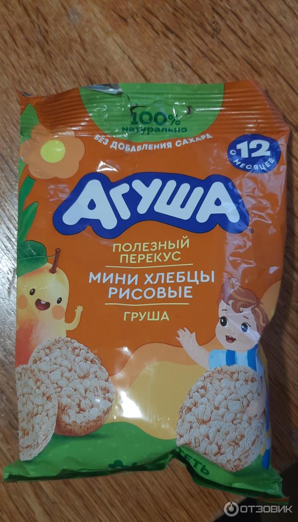 Отзыв о Мини хлебцы Агуша | Полезный перекус