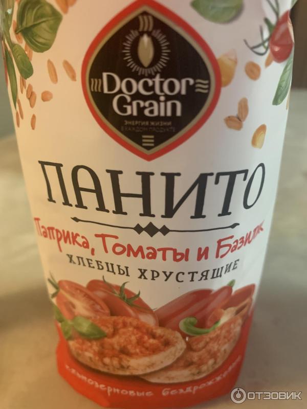 Хлебцы хрустящие Doctor Grain Панито фото