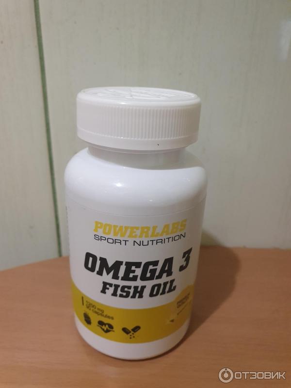  Powerlabs Sport Nutrition Omega 3 Fish Oil 