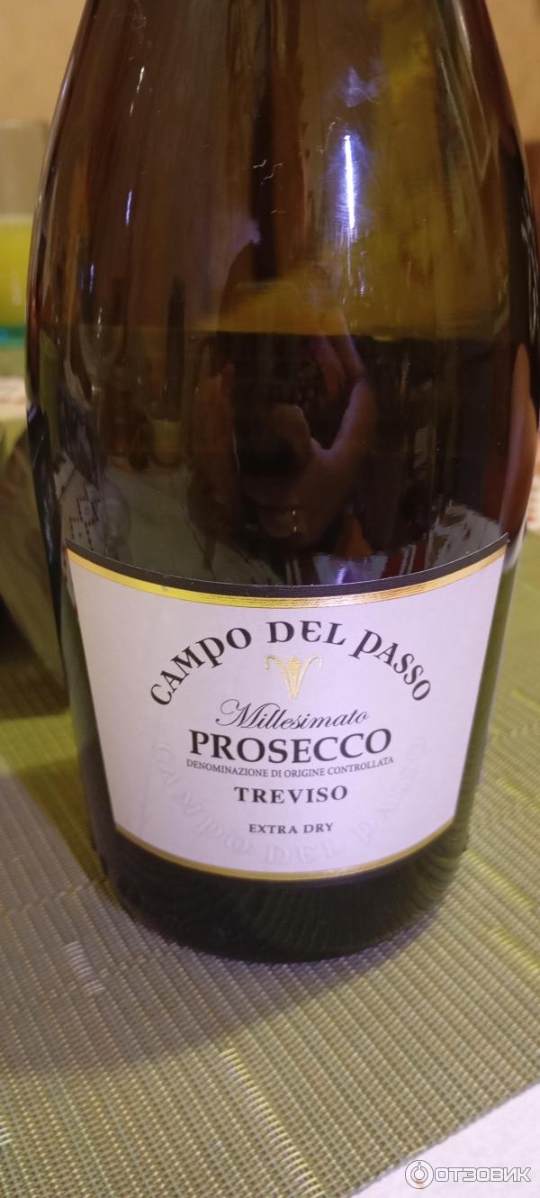 Вино игристое белое Campo del passo Prosecco Treviso фото