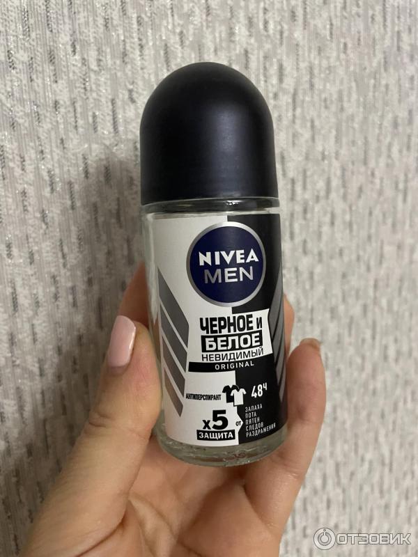 Антиперспирант мужской Nivea Men Невидимый для черного и белого фото