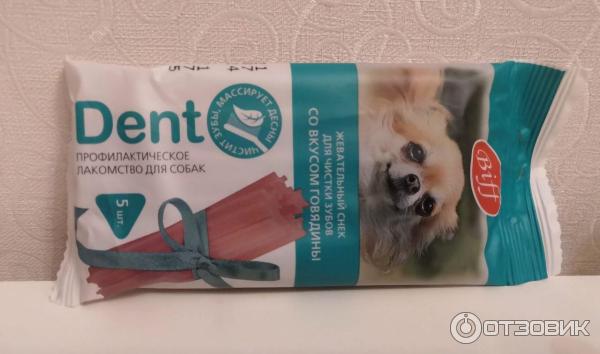 Отзыв о Жевательный снек Biff Dental Care с говядиной для собак мелких ...