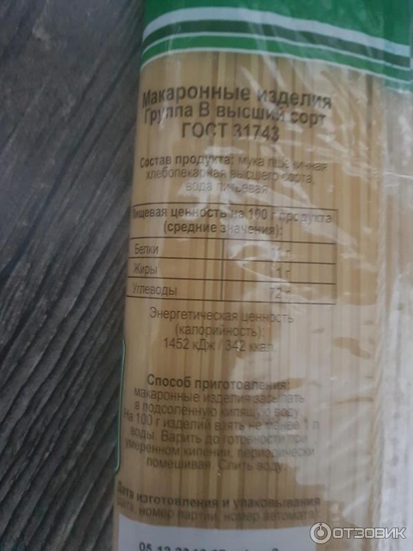 Отзыв о Макаронные изделия Саоми "Спагетти" | Будничные спагетти, но ...