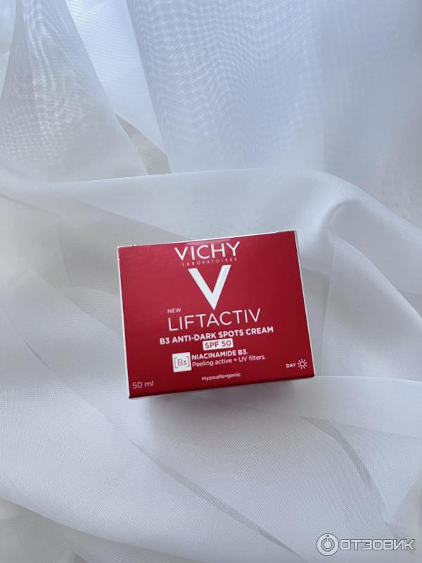 Дневной крем против пигментации Vichy Collagen SPF 50 с витамином B3 фото