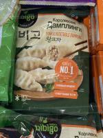 Дамплинги Bibigo "Королевские со свининой и овощами" фото