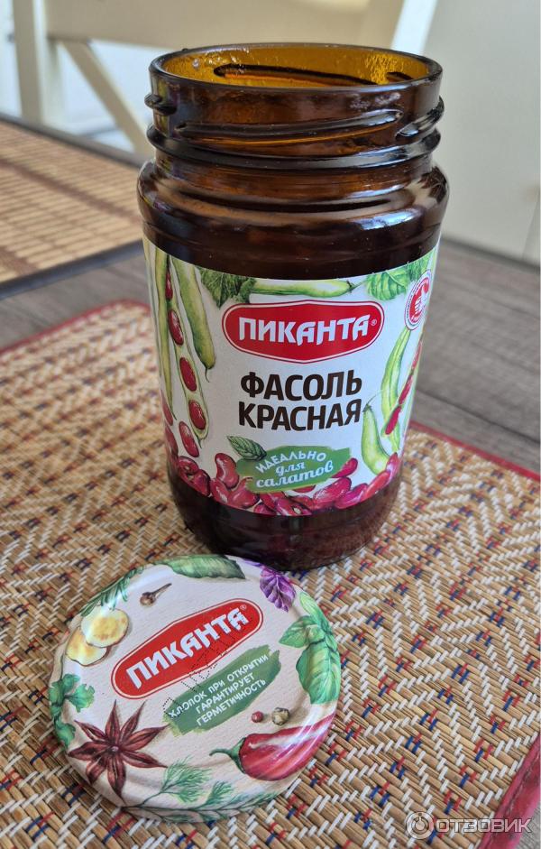 Красная фасоль пиканта