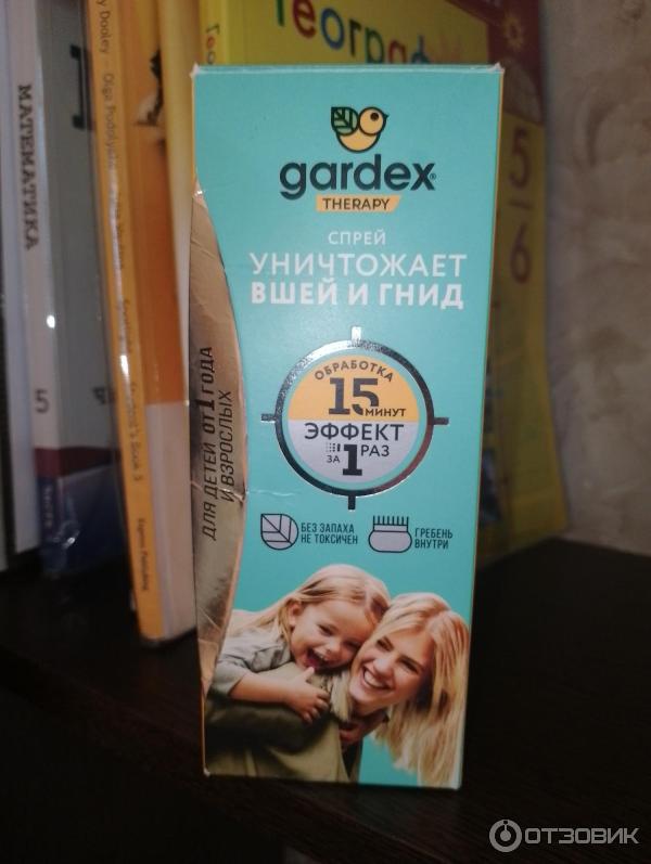 Спрей от вшей и гнид Gardex Therapy фото