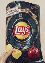 Чипсы Lay's "Рождественское яблоко в карамели" фото