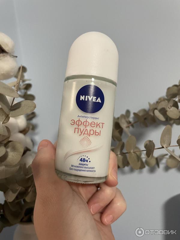 Шариковый дезодорант-антиперспирант Nivea Эффект пудры фото