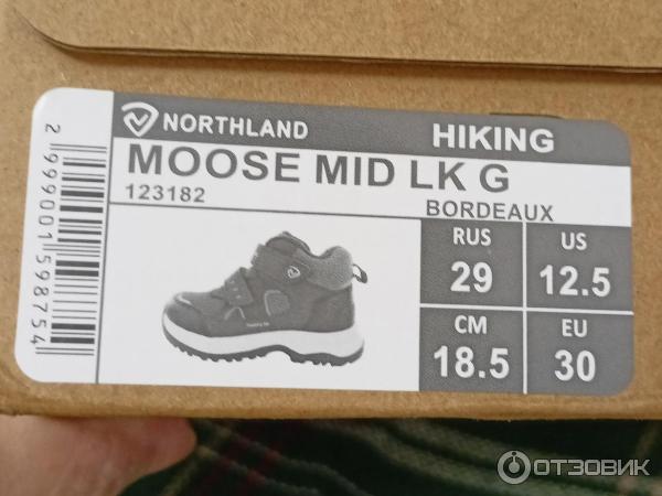 Ботинки детские Northland Moose Mid LK G фото