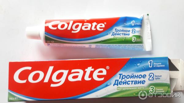 Зубная паста Colgate Тройное действие