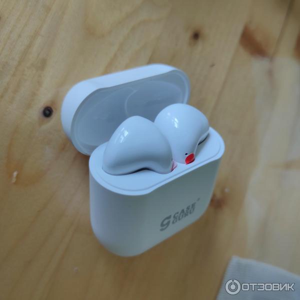 Беспроводные Bluetooth-наушники CaseGuru CGPods Air 3 с микрофоном White фото