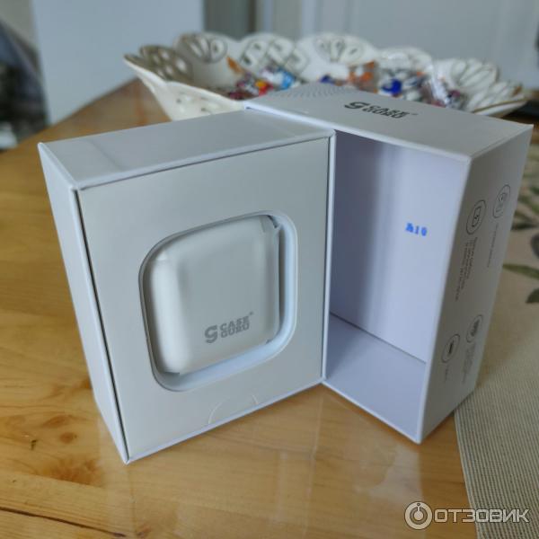 Беспроводные Bluetooth-наушники CaseGuru CGPods Air 3 с микрофоном White фото