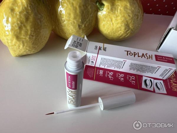 Сыворотка для роста бровей и ресниц TopLash Lash and Brow Booster фото