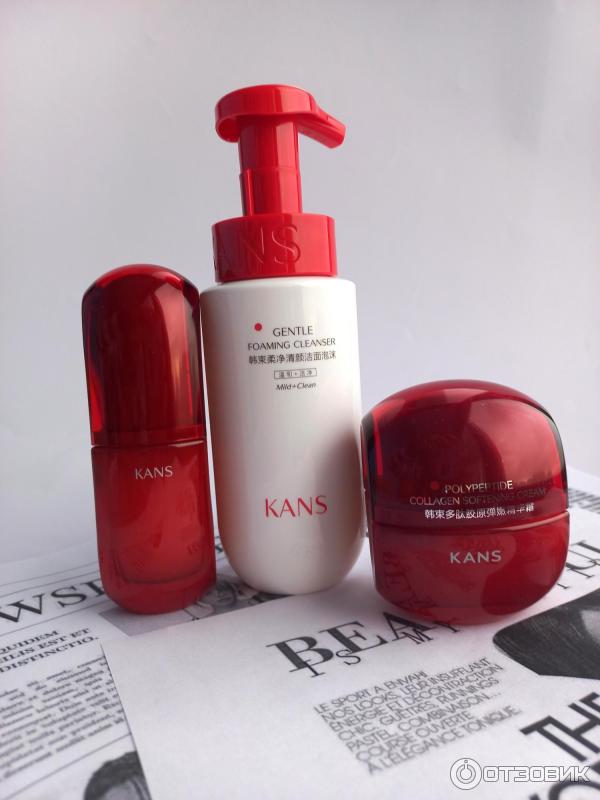 Пенка для умывания Kans Gentle Foaming Cleanser