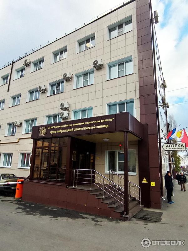 Воронежский областной клинический онкологический диспансер здание