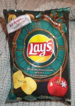 Чипсы Lay's "Рождественское яблоко в карамели" фото