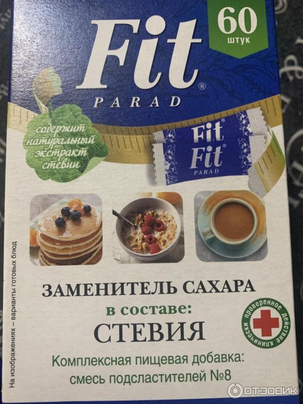 Заменитель сахара Fit Parad фото