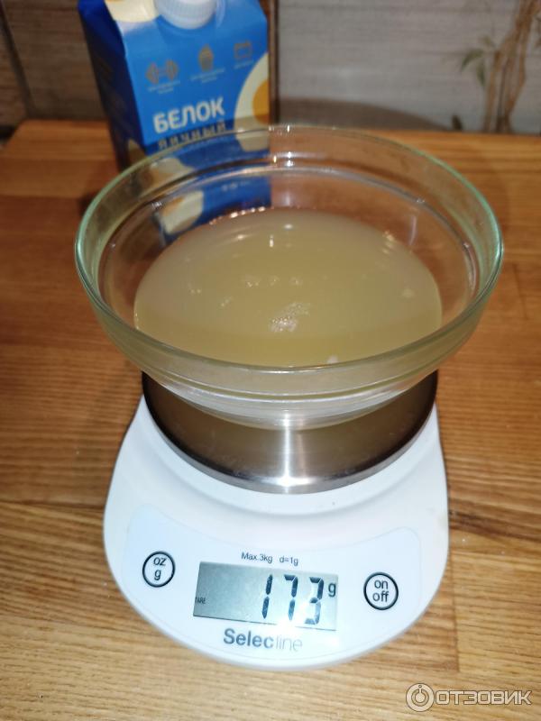 Отзыв о Яичный белок Вкусвилл | До пиков не взбивается, безе не получается!