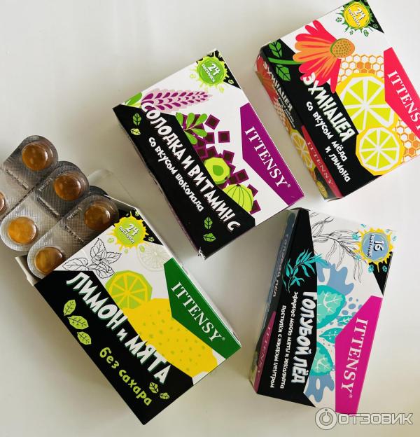 Пастилки для рассасывания Ittensy фото