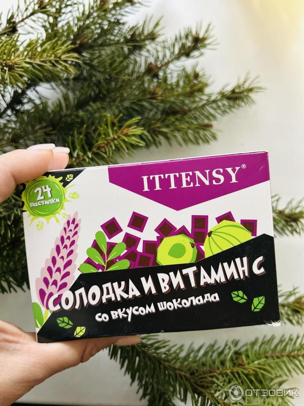 Пастилки для рассасывания Ittensy фото
