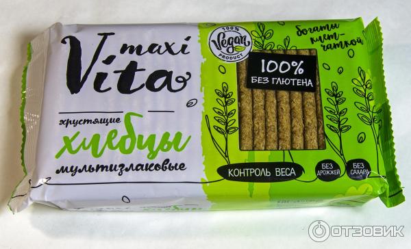 Хлебцы мультизлаковые Maxi Vita без глютена фото