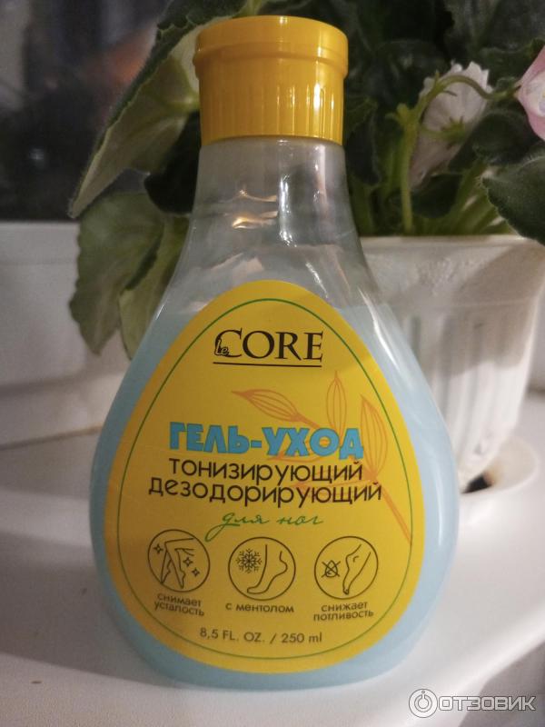 Отзыв о Core гель-уход для ног тонизирующий с мочевиной CORE | Ни о чём.