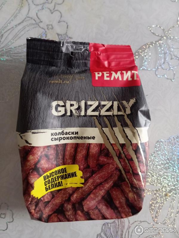 Колбаски сырокопченые Ремит Grizzly. Отзыв