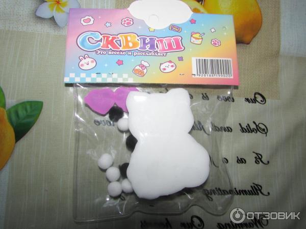 Игрушка-антистресс Squishy Лапка фото