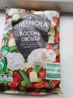 Замороженная овощная смесь Морозко Greenola 8 овощей фото