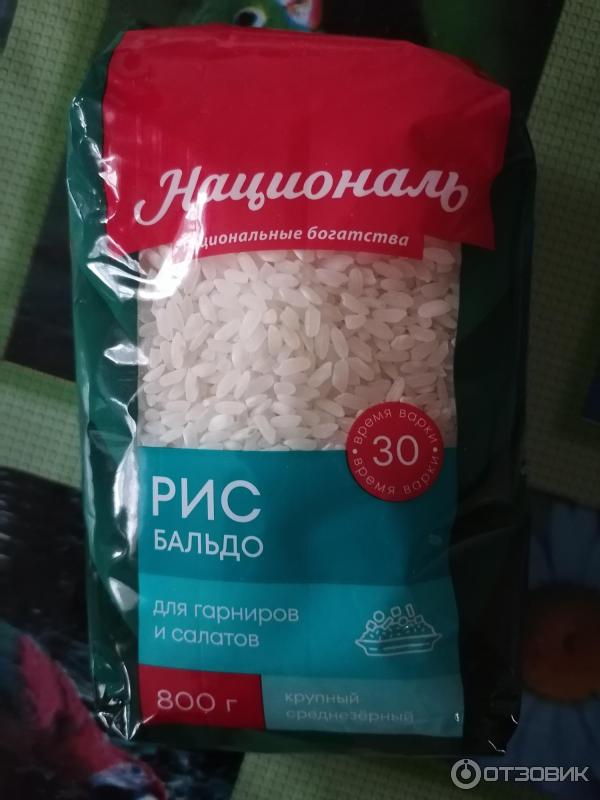 Отзыв о Рис Националь Бальдо | Красивый, но не оправдавший мои надежды рис.