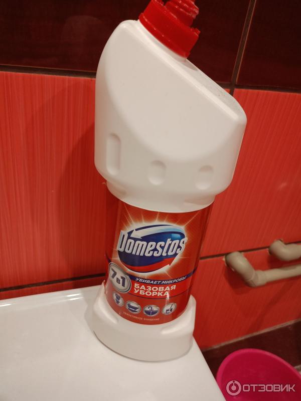 Чистящее универсальное средство Domestos 7в1 базовая уборка фото