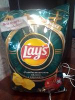 Чипсы Lay's "Рождественское яблоко в карамели" фото