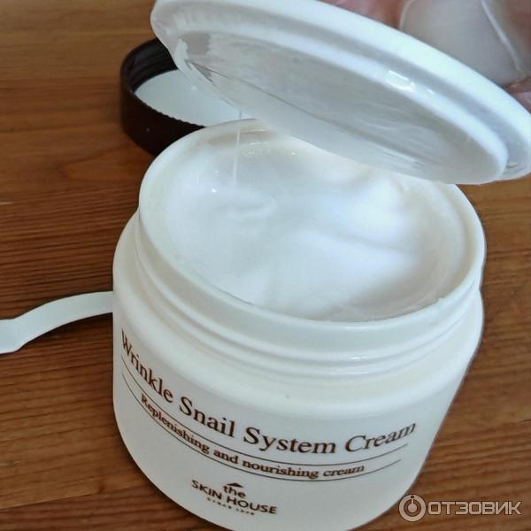 Улиточный крем для лица The Skin House Wrinkle Snail System Cream фото