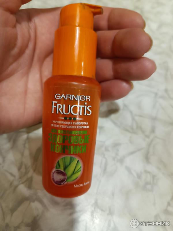 Укрепляющая сыворотка против секущихся кончиков Garnier Fructis фото