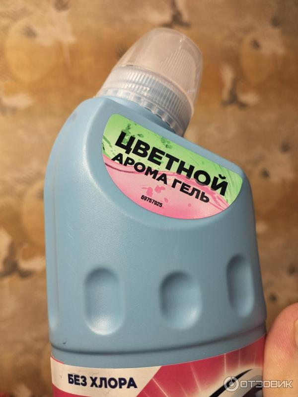 Отзыв о Средство Доместос антиналет+ блеск густой гель цветущая ...