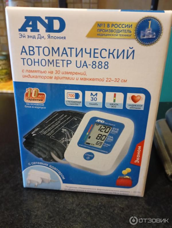 Автоматический тонометр AD UA-888 фото