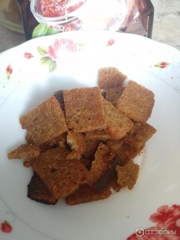 Отзыв о Гренки Воронцовские гренки | Вкусные гренки с аджикой